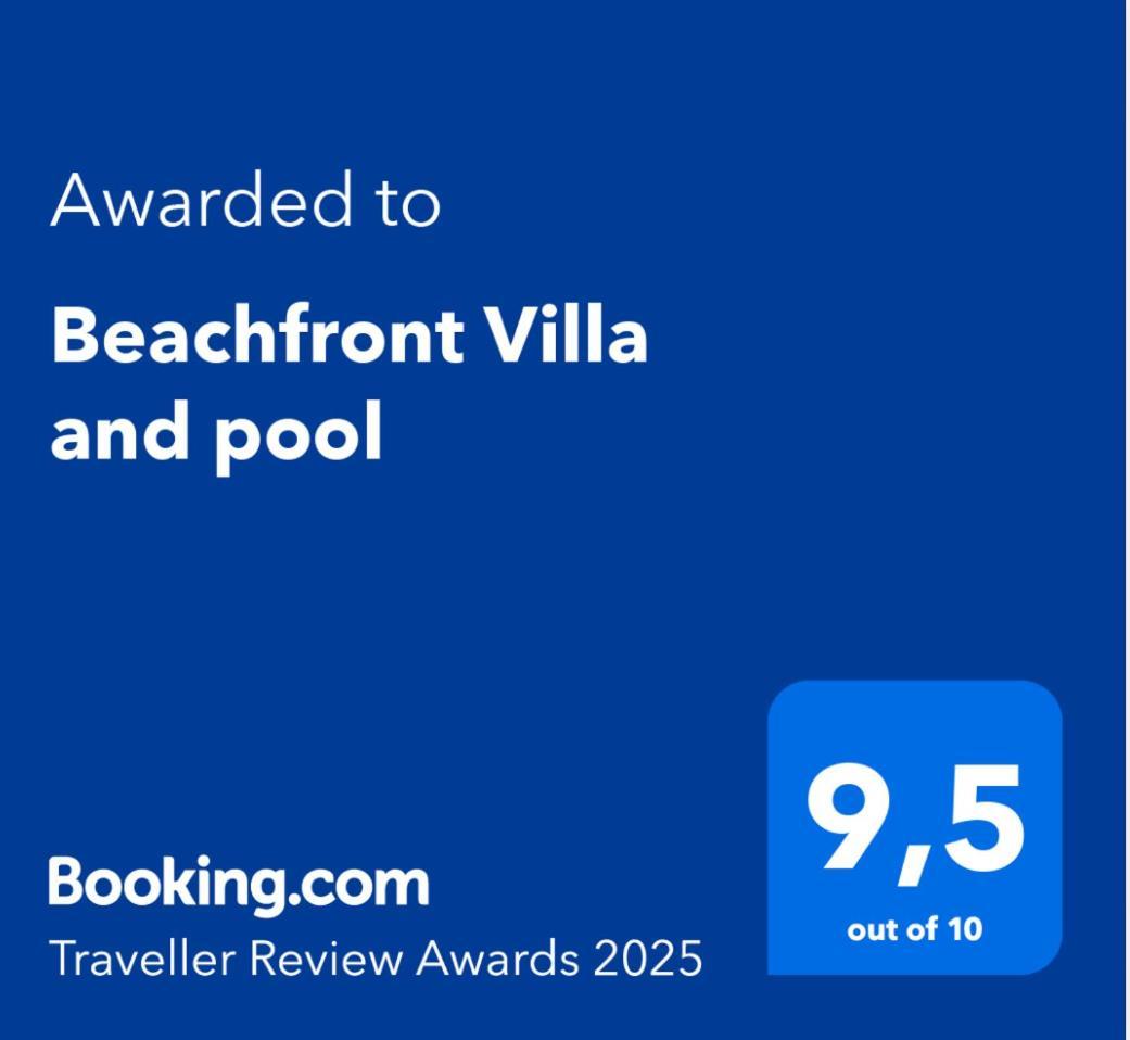 Beachfront Villa And Pool プエルト・デ・サンティアゴ エクステリア 写真